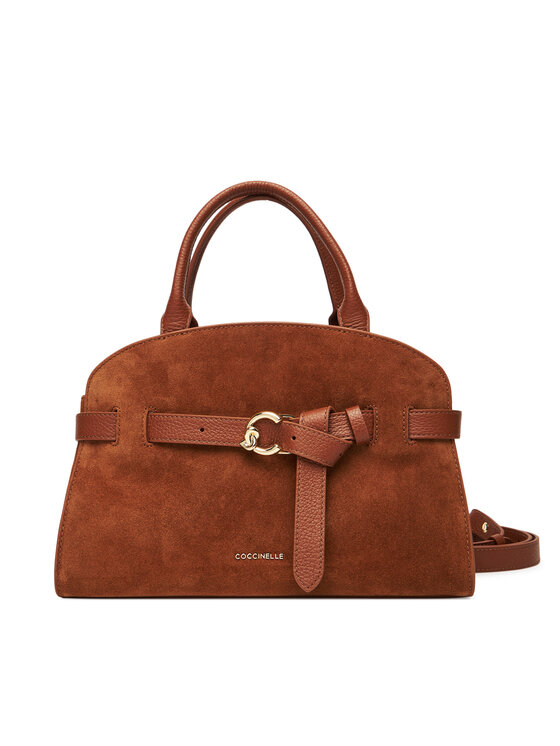Coccinelle Сумка Coccinelle TLB Coccinellesabine Suede Bi E1 TLB 18 02 01 Коричневий