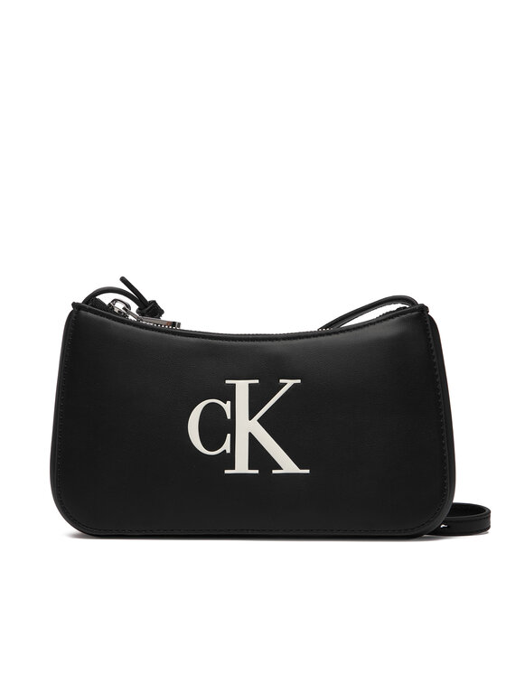 Calvin Klein Дамска чанта Calvin Klein Bold Ck Mini Bag LV04F1125G Черен