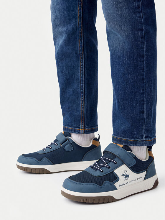 Beverly Hills Polo Club Sneakersy Beverly Hills Polo Club EO-AVO-333-127 Niebieski