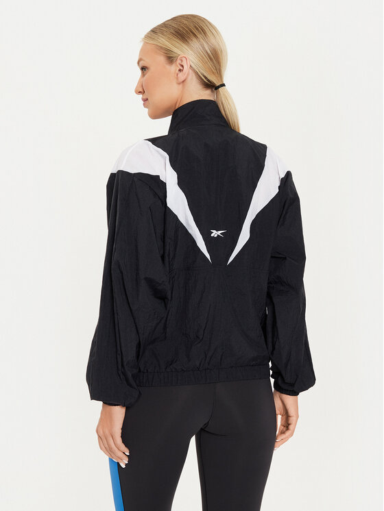 Reebok Reebok Chaqueta de entretiempo Woven Jacket 100072686 Negro Regular Fit