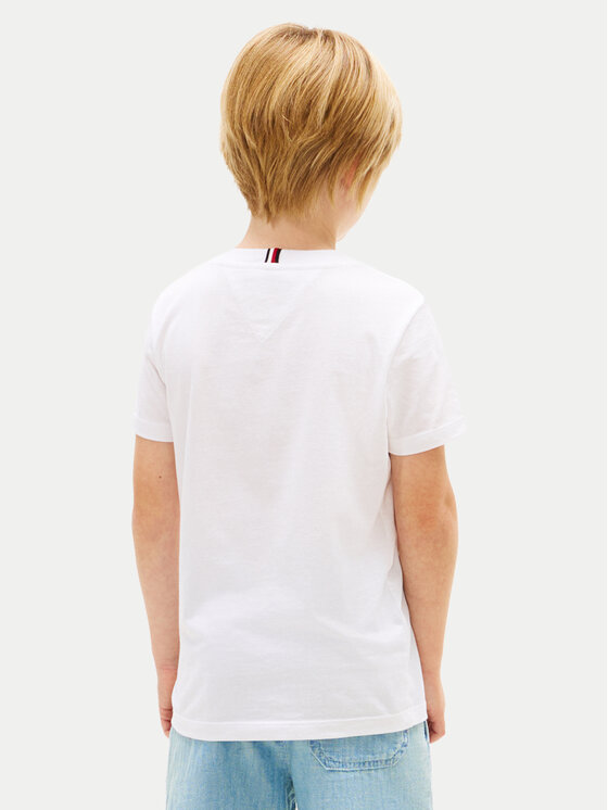 Tommy Hilfiger Tommy Hilfiger Camiseta KB0KB10263 Blanco Regular Fit
