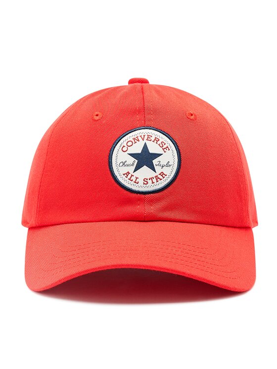 Converse Gorra con visera Converse 10022134-A04 Rojo