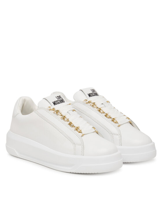 LOVE MOSCHINO Снікерcи LOVE MOSCHINO JA15015G1OIA0100 Білий