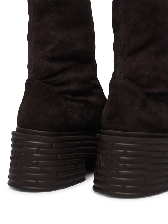 AGL Stiefeletten AGL Lignes Stretch D783506PGK Dunkelbraun