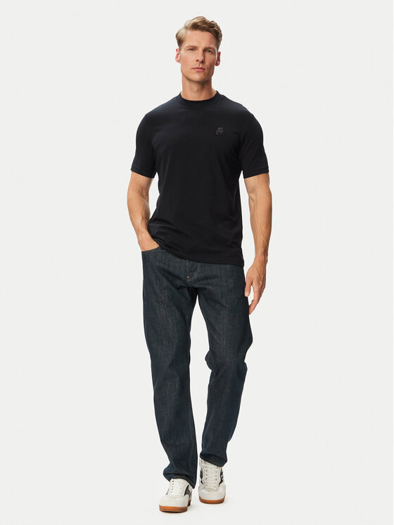 KARL LAGERFELD KARL LAGERFELD Camiseta 755750 563221 Azul marino Regular Fit