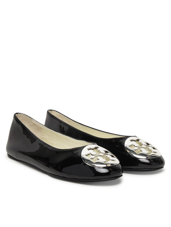 Tory Burch Балетки Tory Burch Reva Ballet 173536 Чорний