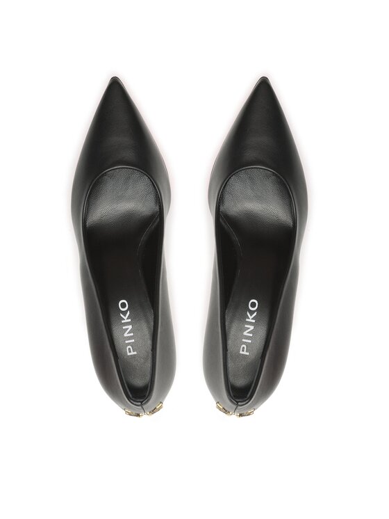 PINKO Обувки на ток PINKO Virgie Decollete PE 23 BLKS1 100674 A0N9 Черен