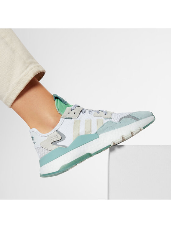 adidas Sneakersy adidas Nite Jogger W FV1329 Bílá