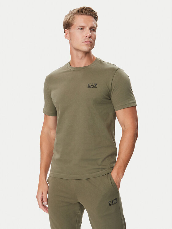 EA7 Emporio Armani EA7 Emporio Armani Camiseta 8NPT25 PJVPZ U7014 Caqui Regular Fit