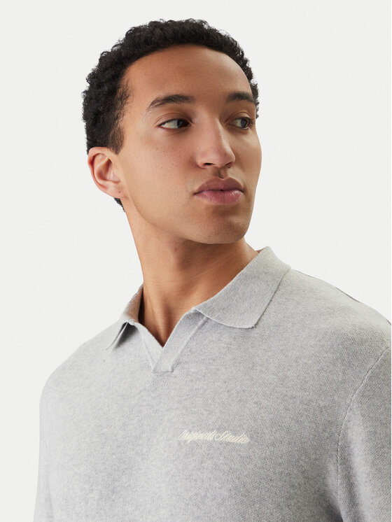 Jack & Jones Jack & Jones Polo Norrebro 12297926 Gris Relaxed Fit