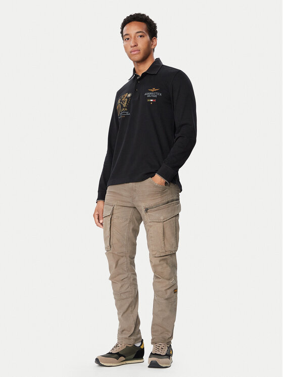 Aeronautica Militare Aeronautica Militare Polo 262PO1946UJ00703 Negro Regular Fit