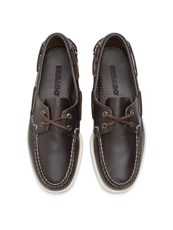 Sebago Mocasini Sebago Docksides Portland 7000H00 Maro