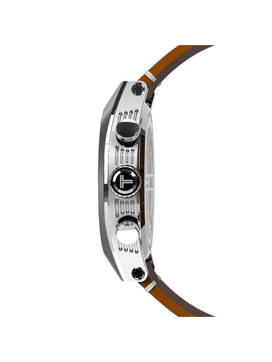 Timex Ročna ura Timex Legacy TW2W50100 Srebrna