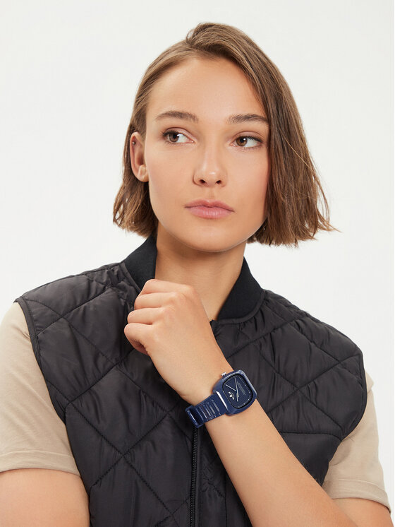 adidas Originals Hodinky adidas Originals Retro Wave One AOSY24029 Modrá