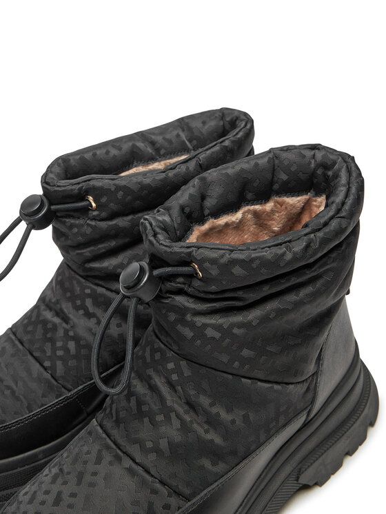 BOSS Stivaletti Boss Foster Bootie CBBNY 50523505 Nero
