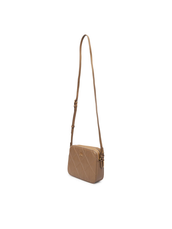 Calvin Klein Ročna torba Calvin Klein Quilted Camera Bag LV04F3328G Bež