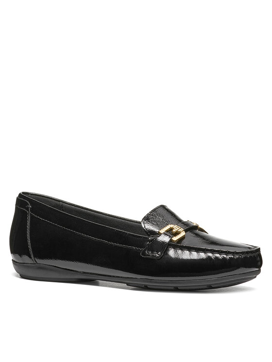 Geox Mokasyny Geox D Annytah Moc B D680MA 67 C9999 Czarny