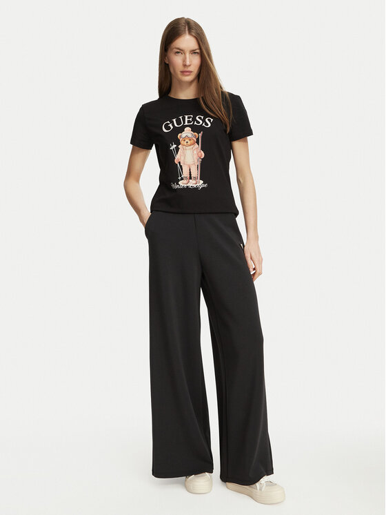 Guess Guess Camiseta V6BI19 K6749 Negro Regular Fit