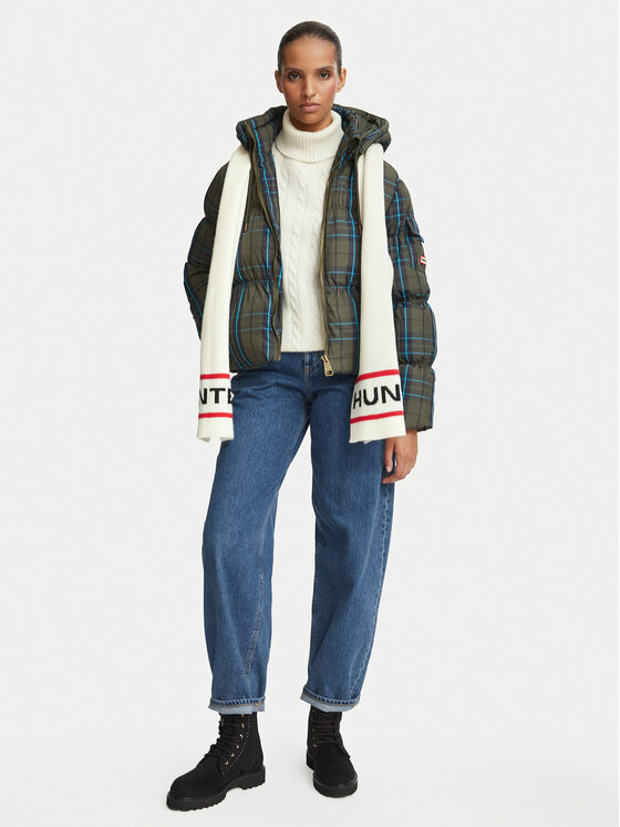Hunter Hunter Zimska jakna HARW0023262 Kaki Regular Fit