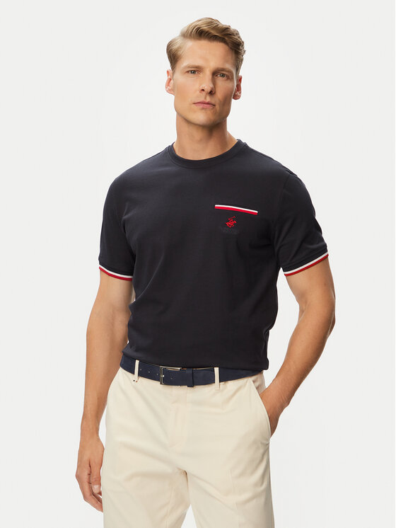 Beverly Hills Polo Club Beverly Hills Polo Club Футболка P-SS26M-TS0112 Cиній Regular Fit