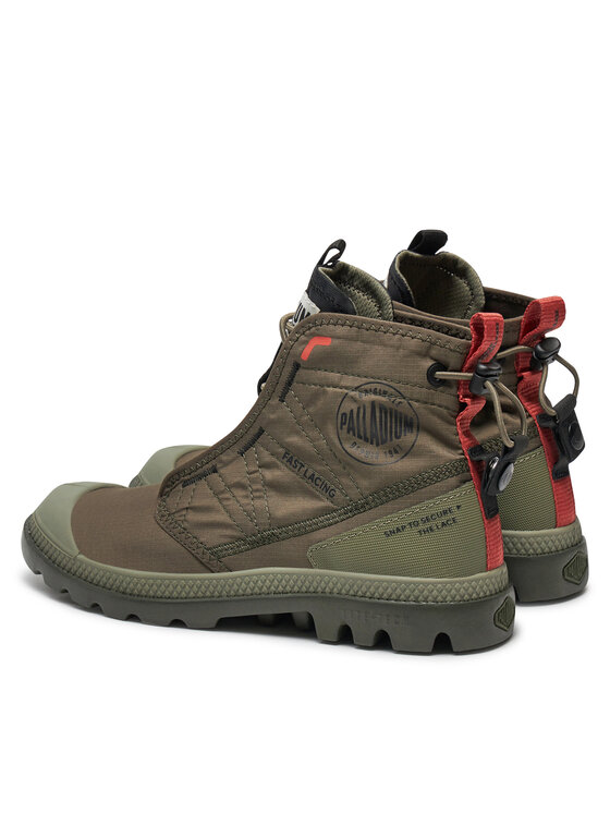 Palladium Turistická obuv Palladium Pampa Travel Lite 79104-309-M Zelená