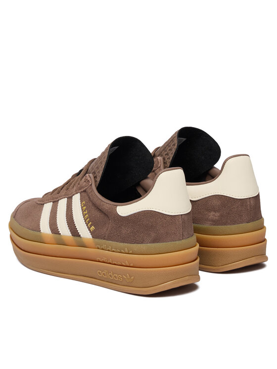 adidas Снікерcи adidas Gazelle Bold JR2288 Коричневий