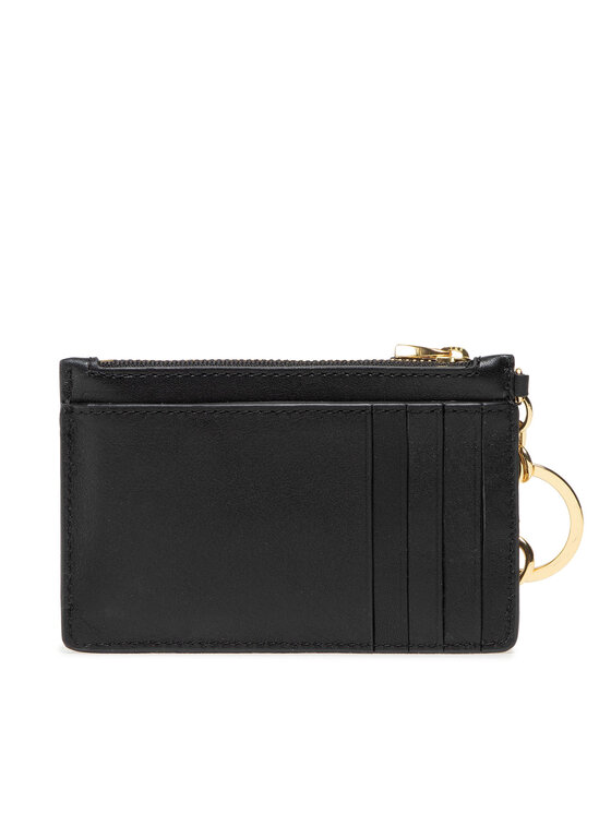 LAUREN RALPH LAUREN Калъф за кредитни карти LAUREN RALPH LAUREN Zip Card Cas 432876731002 Черен