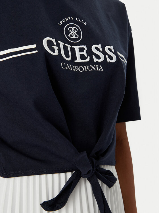 Guess Guess Camiseta V6GI20 K3509 Azul marino Regular Fit