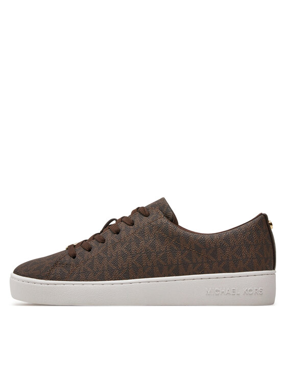 MICHAEL Michael Kors Снікерcи MICHAEL Michael Kors Keaton Lace Up 43R4KTFS1B Коричневий