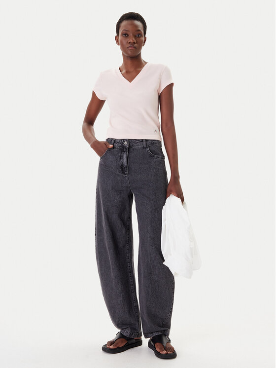 Calvin Klein Jeans Calvin Klein Jeans Marškinėliai LV047C910G Rožinė Regular Fit