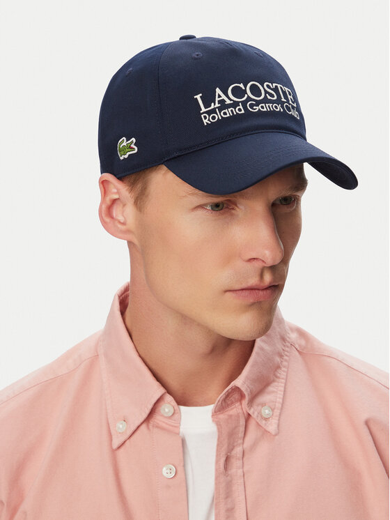 Lacoste Бейсболка Lacoste RK0378 Cиній
