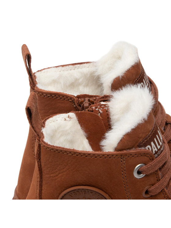 Palladium Turistická obuv Palladium Pampa Hi Zip Wl 95982-200-M Hnědá