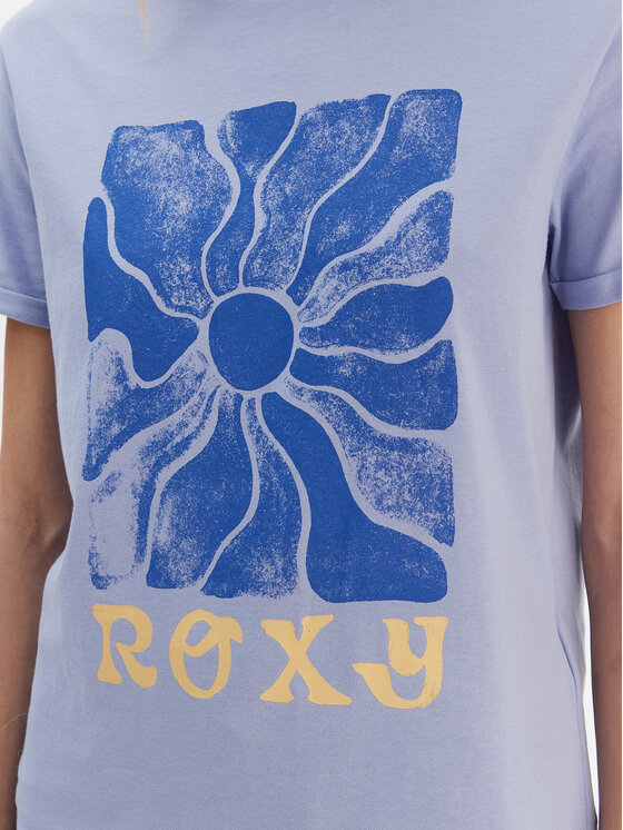 Roxy Roxy Camiseta ERJZT05911 Violeta Regular Fit