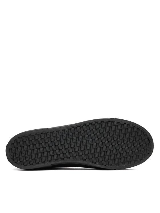 Tommy Hilfiger Sneakersy Tommy Hilfiger Th Platform Sneaker Tumbled Ltr FW0FW09018 Czarny