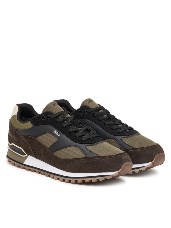 BOSS Sneakersy BOSS Parkour 50573554 Hnedá