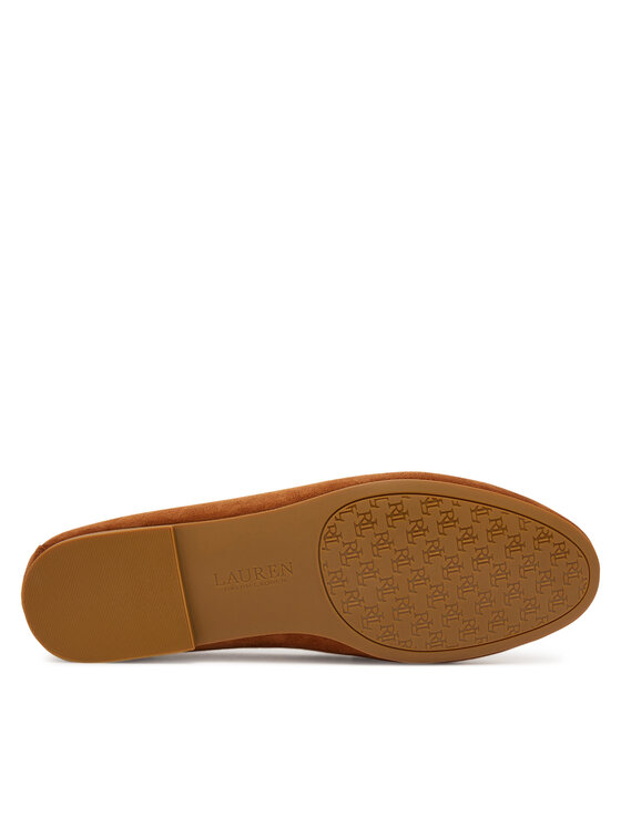 LAUREN RALPH LAUREN Čevlji brez vezalk LAUREN RALPH LAUREN 802946809014 Rjava