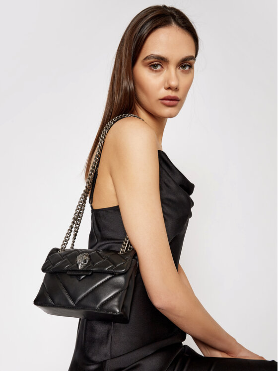 Kurt Geiger Kabelka Kurt Geiger Mini Kensington 1470800109 Čierna