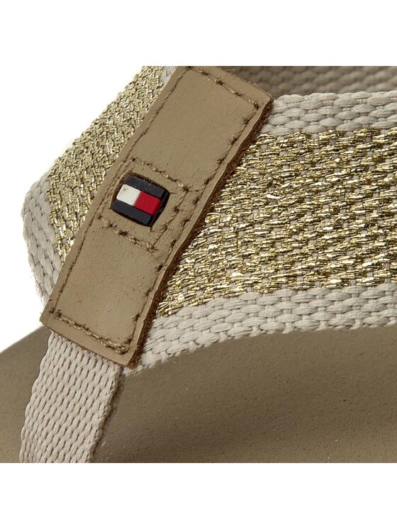 Tommy Hilfiger Σαγιονάρες Tommy Hilfiger Mimi 3D FW0FW00444 Μπεζ