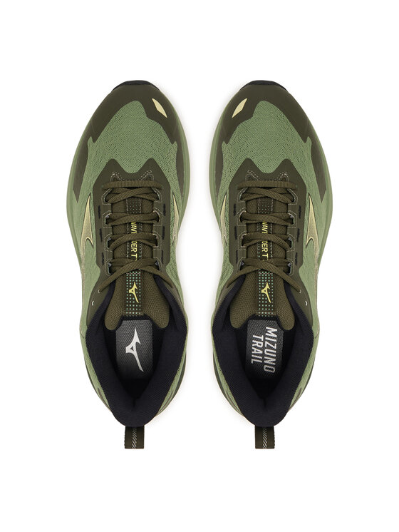 Mizuno Маратонки за бягане Mizuno Wave Rider Tt 4 J1GM2632 Каки
