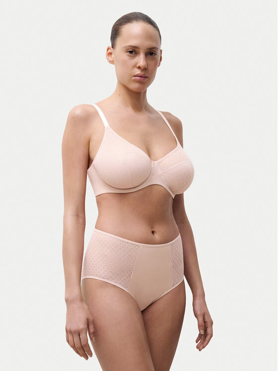 Chantelle Chantelle Braguitas clásicas de talle alto Norah Chic C16M80 Rosa