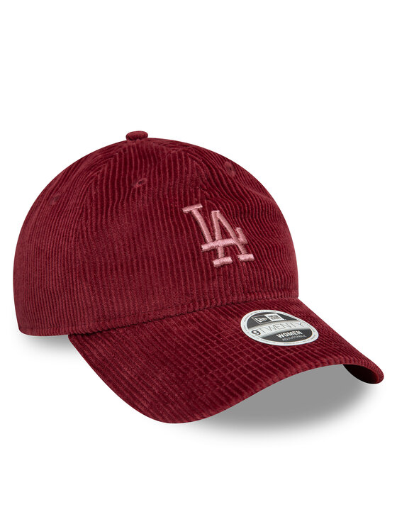 New Era Cappellino New Era Los Angeles Dodgers Cord 9Twenty 60595359 Bordeaux