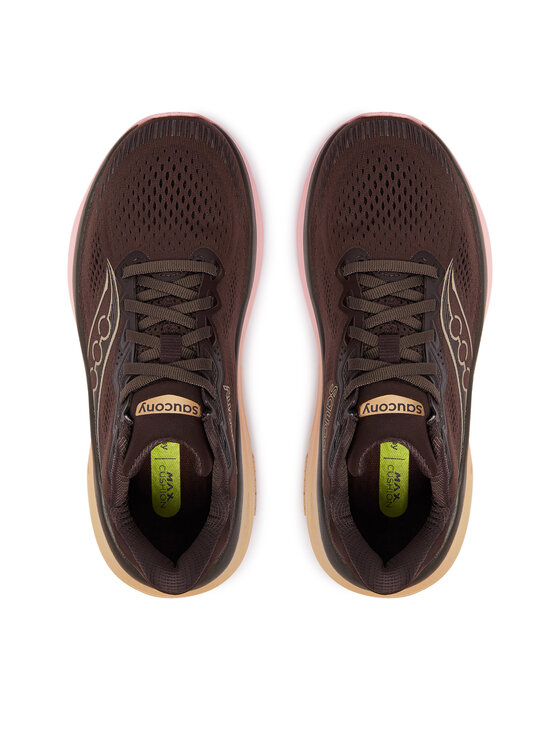 Saucony Bežecké topánky Saucony Guide 19 W S101465 Tmavo hnedá