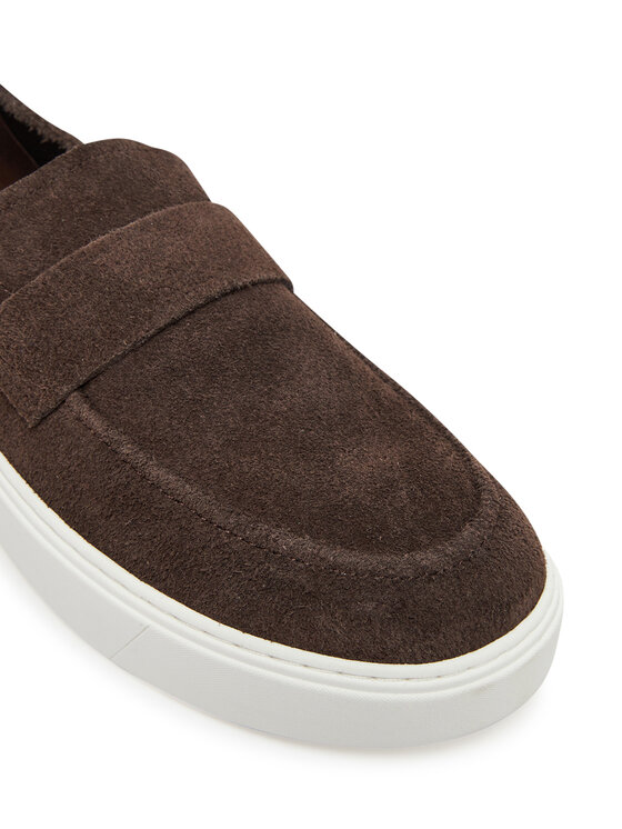 Calvin Klein Mokasíny Calvin Klein Moccasin Sue Unlined HM0HM01819 Hnedá