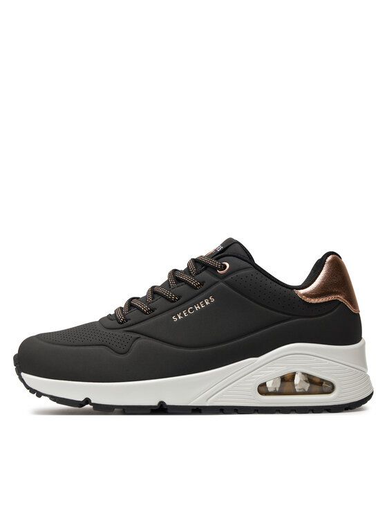Skechers Снікерcи Skechers Uno Shimmer Away 155196/BLK Чорний