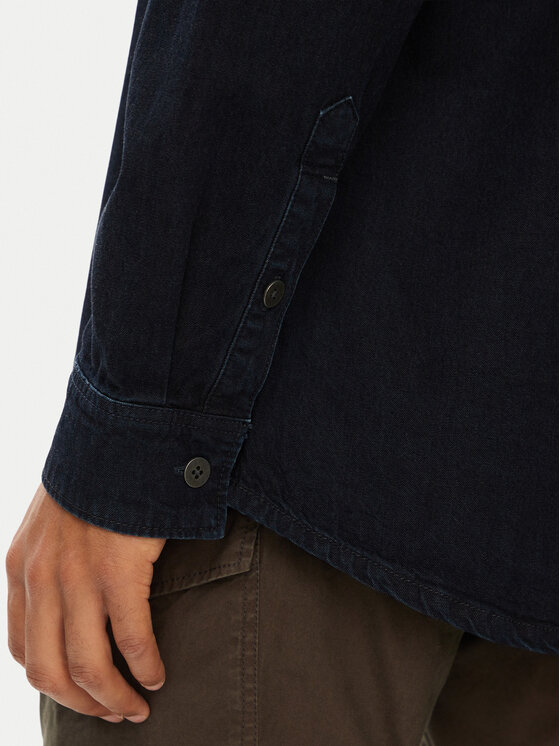 G-STAR G-Star Raw Jeanshemd Clean D28914-D539 Dunkelblau Regular Fit