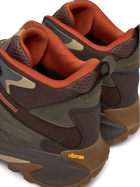 Merrell Trekingová obuv Merrell Moab Speed 2 Leather MID Waterproof J037781 Zelená