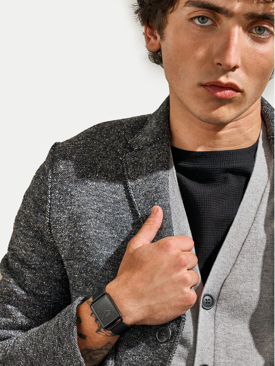 Skagen Ρολόι Skagen Hagen SKW6928 Μαύρο