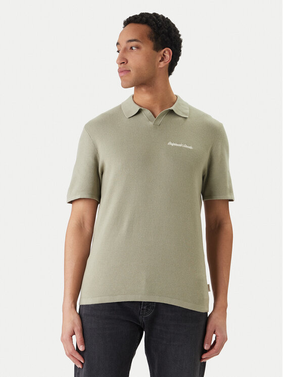 Jack & Jones Jack & Jones Поло Norrebro 12297926 Зелений Relaxed Fit