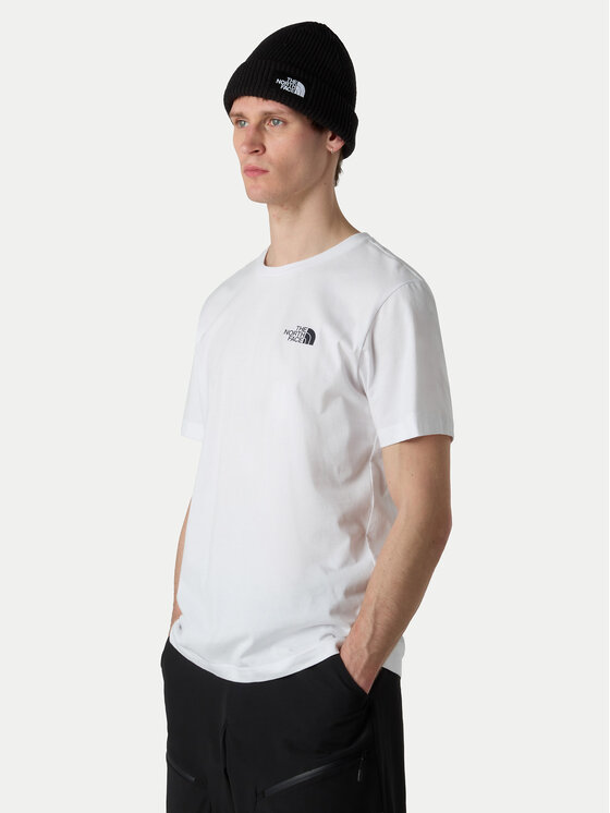 The North Face The North Face Camiseta Vertical NF0A8EE7 Blanco Regular Fit