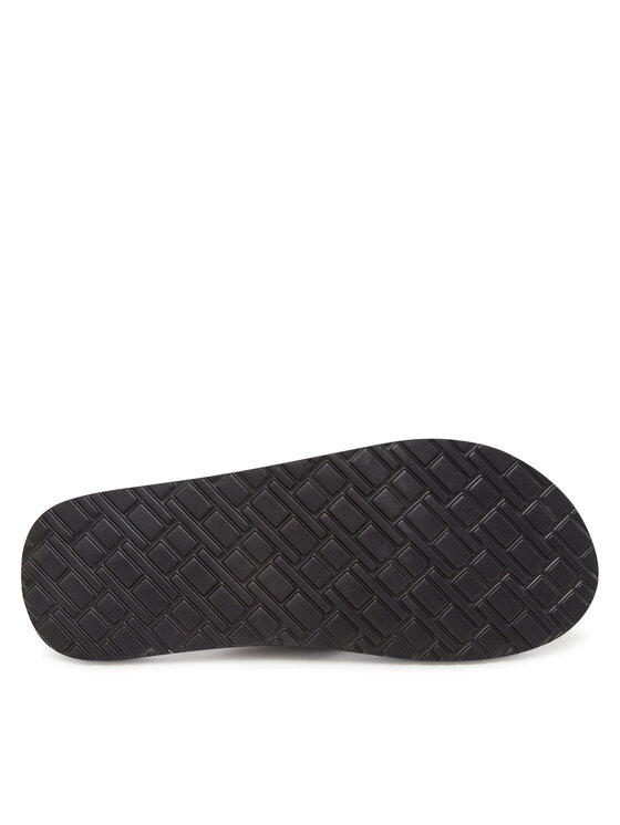 Tommy Hilfiger Šlepetės per pirštą Tommy Hilfiger Hilfiger H Padded Beach Sandal FM0FM05536 Tamsiai mėlyna